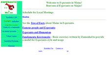 Tablet Screenshot of esperanto-me.org